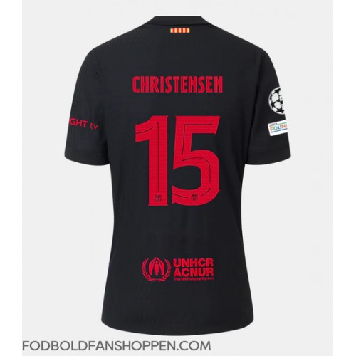 Barcelona Andreas Christensen #15 Udebanetrøje 2024-25 Kortærmet Barcelona Andreas Christensen #15 Udebanetrøje 2024-25 Kortærmet